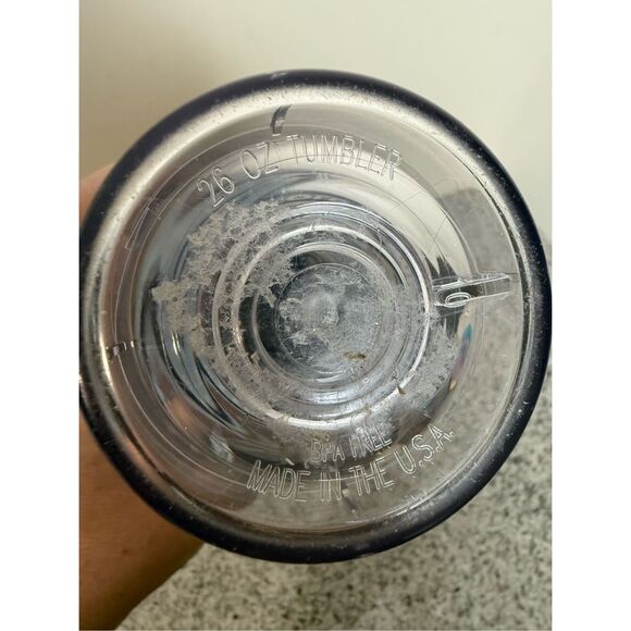 Tervis Old Dominion Monarchs Logo Tumbler with Emblem and Navy Lid 24oz, Clear - Picture 4 of 5